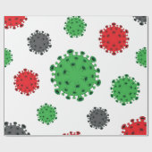 CoronaVirus-Umhüllungspapier Covid19 Design Geschenkpapier (Flach)