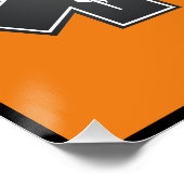 Coronavirus Warning Poster benutzerdefinierbar (Co (Ecke)