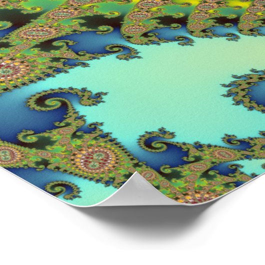 Coronel - Fraktal Poster (Ecke)