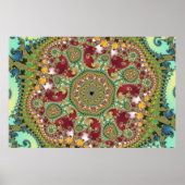 Coronel - Fraktal Poster (Vorne)