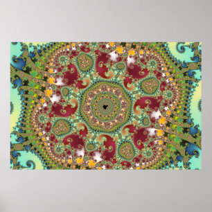 Coronel - Fraktal Poster