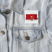 CORONER LOGO BIG RED DOCTOR BUTTON (Beispiel)