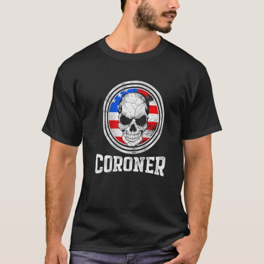 Coroner Medical Examiner Bildung Untersucher 2 T-Shirt (Vorderseite)