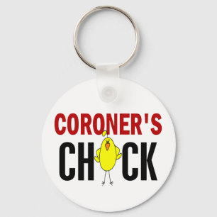 Coroner's Chick Schlüsselanhänger