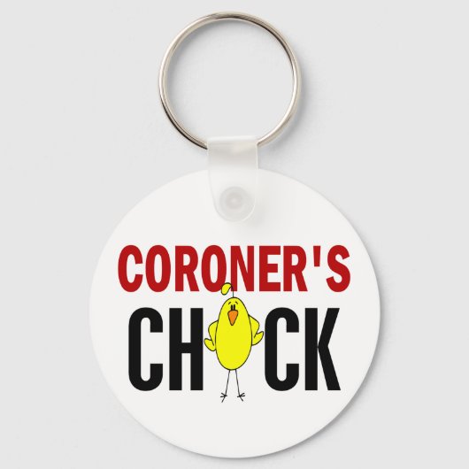 Coroner's Chick Schlüsselanhänger (Vorderseite)