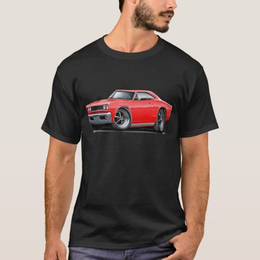 Coronet Funktelegrafie-Rot-Auto 1968 T-Shirt (Vorderseite)