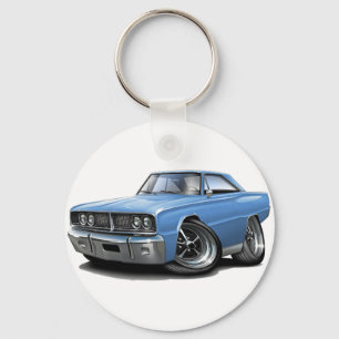 Coronet-lt 1966 Blue Car Schlüsselanhänger