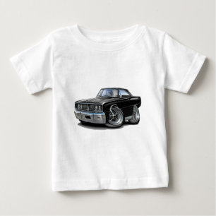 Coronet-schwarzes Auto 1966 Baby T-shirt