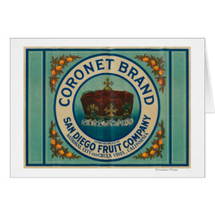 Coronet-Zitrone LabelChula Vista, CA