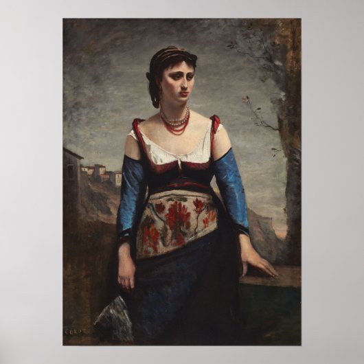 Corot - Agostina Poster (Vorne)