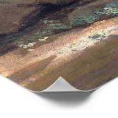 Corot - Civita Castellana Torrent Poster (Ecke)