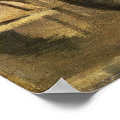 Corot - Der alte Pont Saint-Michel 1823 Poster (Ecke)