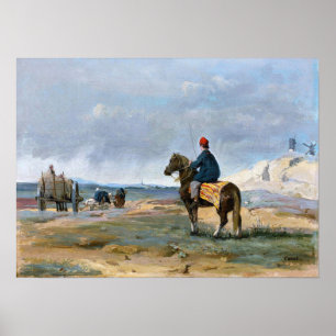 Corot - Der Bauer von Pithiviers Poster
