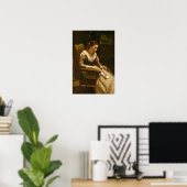 Corot - Der Brief Poster (Heimbüro)