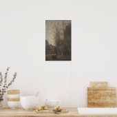 Corot - Der kleine Schläfer Poster (Küche)