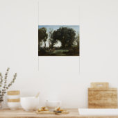 Corot - Der Tanz der Nymphen Poster (Küche)