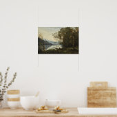 Corot - Der verehrte Boatman Poster (Küche)