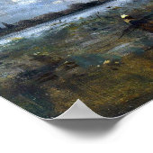 Corot - Der Wind Poster (Ecke)