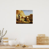 Corot - Die Haymakers 1850 Poster (Küche)