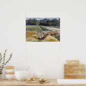 Corot - Fontainebleau Pavé De Chailly Poster (Küche)