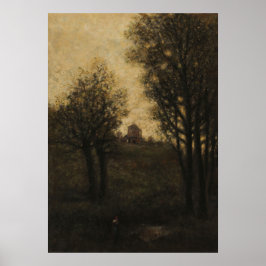 Corot - Französische Landschaft Poster
