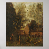 Corot - Landschaft Poster (Vorne)
