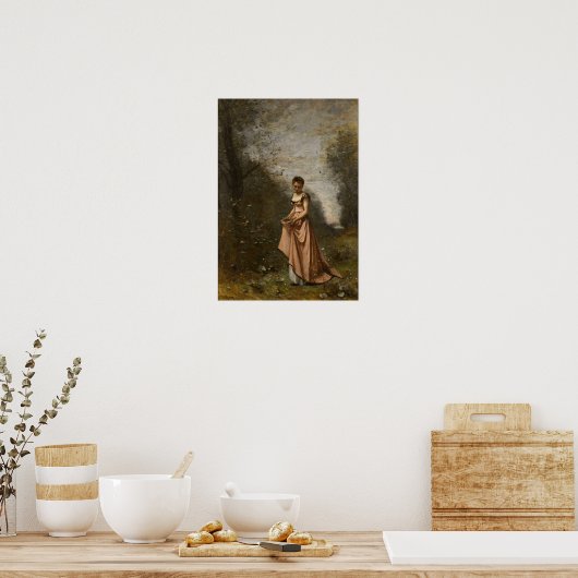 Corot - Lebensjahr Poster (Küche)