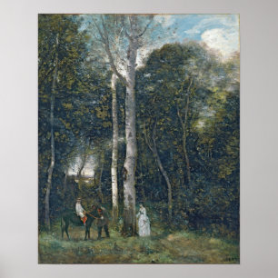 Corot - Löwenpark in Port-Marly Poster