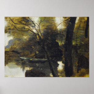 Corot - Noisy-Le-Grand Barock am Wasser Poster