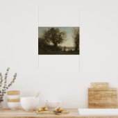 Corot - Orpheus Lamenting Eurydice Poster (Küche)