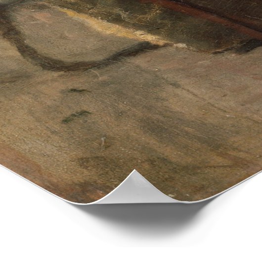 Corot Studio - Jean-Baptiste - Corot Fine Art Poster (Ecke)