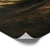 Corot - The Gale 1865 Poster (Ecke)