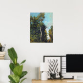 Corot - Wald an der Grace Coast in Honfleur Poster (Heimbüro)