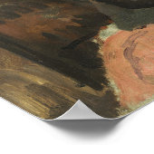 Corot - Young Girl Reading Poster (Ecke)