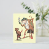 Corporal Waddle fängt den Frogman ein Postkarte (Stehend Vorderseite)