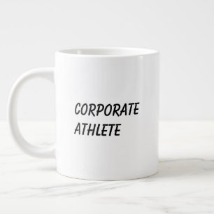 'Corporate Athlete' Lustiges Geburtstagsgeschenk f Jumbo-Tasse