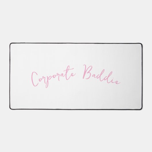 Corporate Baddie Mouse Pad Schreibtischunterlage (Vorderseite)