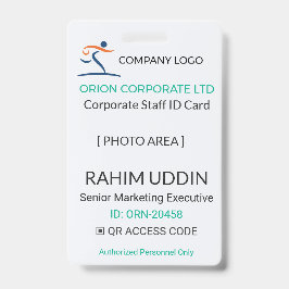 Corporate Badge | Employee Photo – Business ID Ausweis