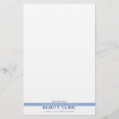 Corporate, Beruflich Blue Stationery Briefpapier (Vorderseite)