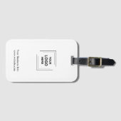 Corporate Branding | Berufliches Firmenlogo Gepäckanhänger (Vorderseite (Horizontal))