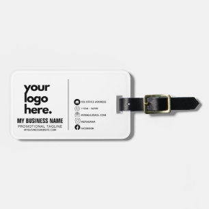 Corporate Business Card Design Logo-Vorlagen Gepäckanhänger