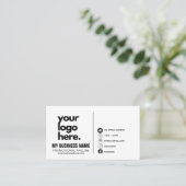 Corporate Business Card Design Logo-Vorlagen Visitenkarte (Stehend Vorderseite)