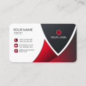 Corporate Business Card Design Visitenkarte (Vorderseite)