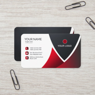 Corporate Business Card Design Visitenkarte
