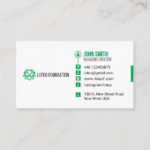 Corporate Business Card Template Visitenkarte (Vorderseite)