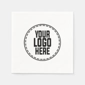 Corporate Business Event-Party für Unternehmen mit Serviette (Vorderseite)