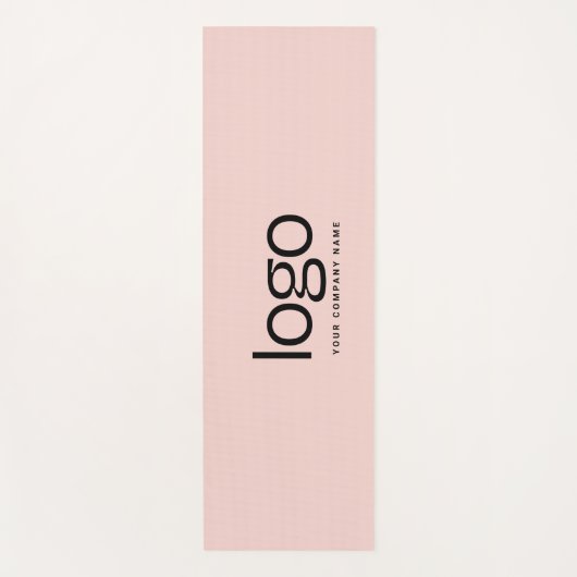 Corporate Business Logo and Text Promotional Yogamatte (Vorderseite)
