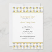 Corporate/Business-Party Einladung von Dot Pattern (Vorderseite)