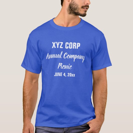 Corporate Business Party T-Shirt (Vorderseite)