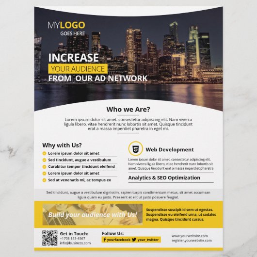 Corporate Business (Vorlage) Flyer (Vorne)